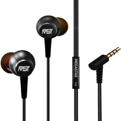 Megastar M8 Wired Headphone - Rokomari product